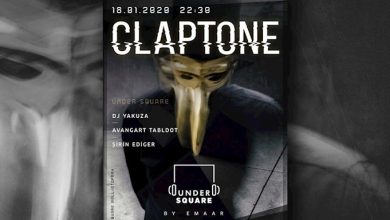 DJ CLAPTONE İLK UNDERSQUARE ETKİNLİĞİ İÇİN İSTANBUL’A GELİYOR!