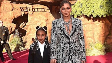 KIRMIZI HALININ COOL İKİLİSİ : BEYONCE VE BLUE IVY